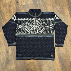 NWT Vintage Dale of Norway Quarter Zip Sweater - 2002 Park City US Ski Team